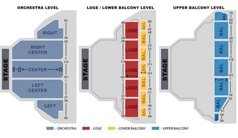 Beacon Theater Detailed Seating Chart