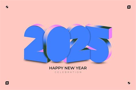 Premium Vector | 2025 New Year celebration with Happy New Years Eve fireworks countdown to ...