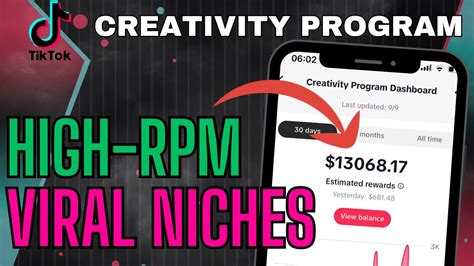 High RPM Niches To Make 10 000 In The TikTok Creativity Program FAST