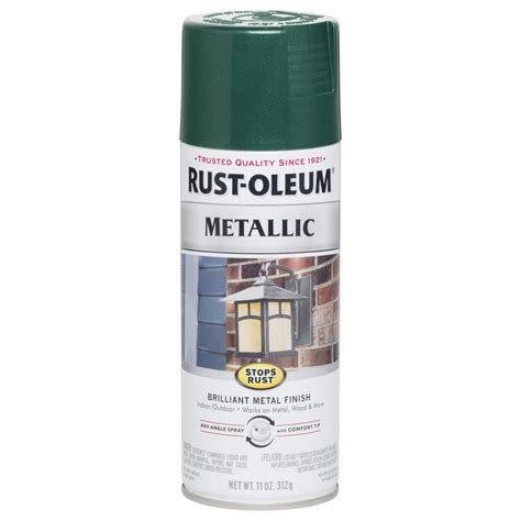 Shop Rust-Oleum Metallic Stops Rust Racing Green Metallic Rust ...