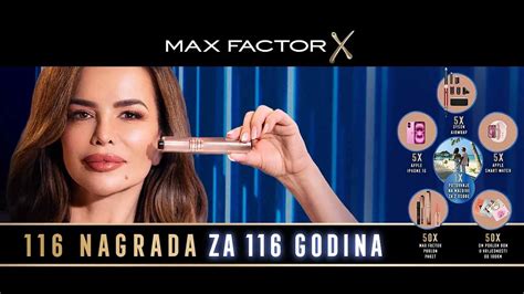 Max Factor Nagradna Igra Bih 2025 U Bih 116 Nagrada Za 116 Godina U Dm