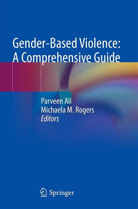 Gender Based Violence A Comprehensive Guide Ebook 9783031056406