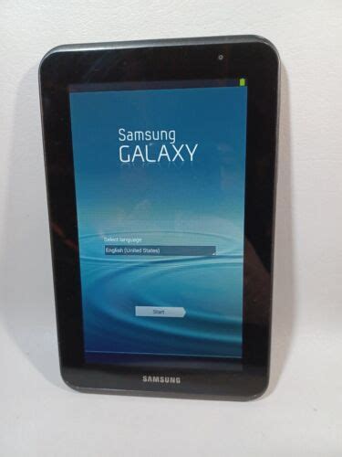 Samsung Galaxy Tab 2 7 0 GT P3113TS 8GB Black Gray Works Great EBay