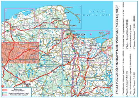 Zestaw Map Rowerowych Nowe Wydanie Sklep Turystyczny Produkty Z Pomorza