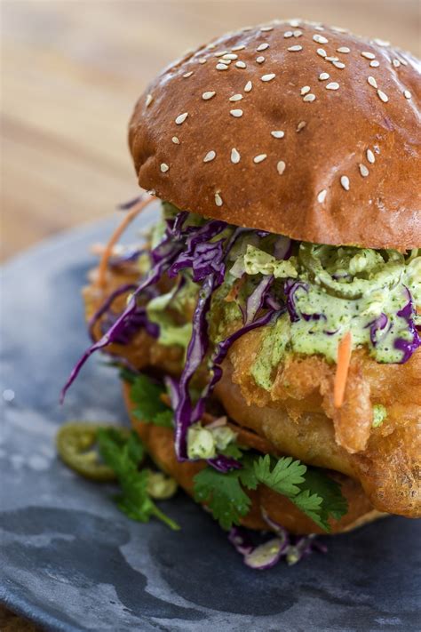 Crispy Beer Battered Fish Sandwich Artofit