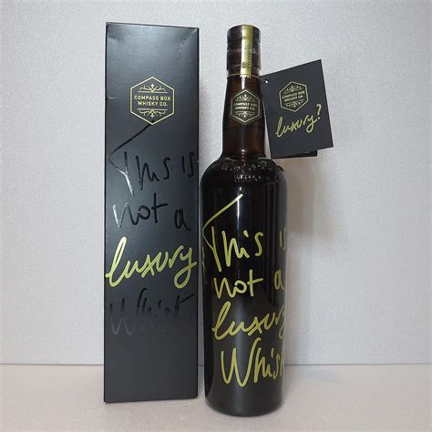 Compass Box This Is Not A Luxury Whisky Cl Sold