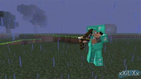 Minecraft Player Bow Shooting Animation Youtube