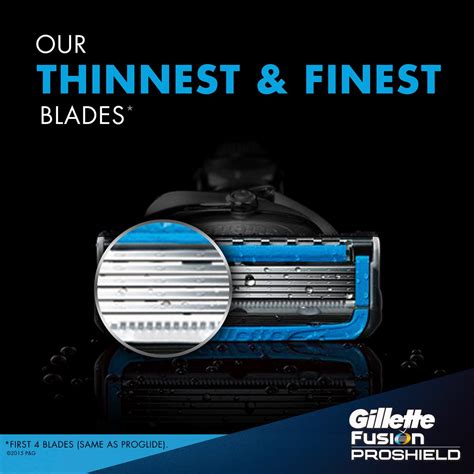 Gillette Fusion ProShield 5 Chill Men's Razor 1 Handle + 2 Blades ...