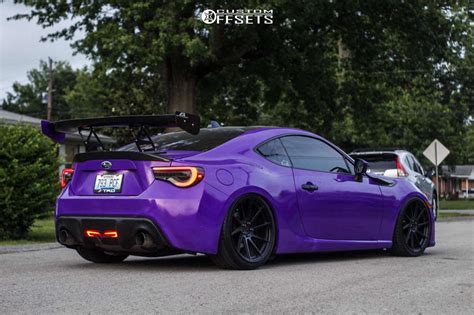 2017 Subaru Brz With 19x85 35 Avant Garde M621 And 23535r19 Hankook