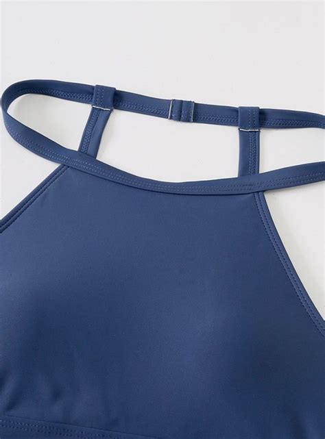 Amazon European And American Sexy Print High Waist Split Bikini Swimsuit Female Toris Aesthetics