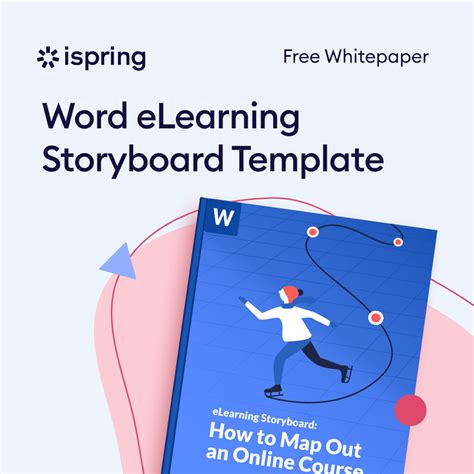 Word eLearning Storyboard Template in 2024 | Storyboard template ...