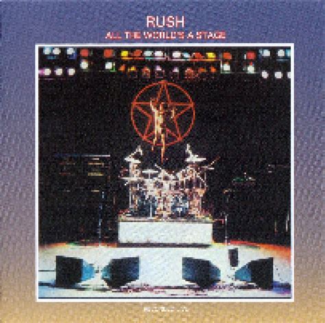 All The World S A Stage CD Live Re Release Remastered Von Rush