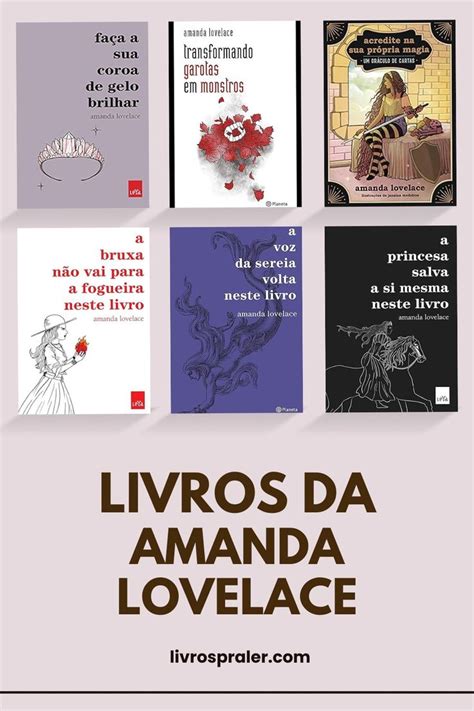 Livros Da Amanda Lovelace Books