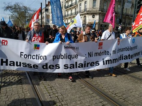 Force Ouvrière 44 Mobilisation Fonction publique Enseignement