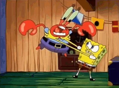 Remember When Spongebob Straight Up Strangled Mr Krabs Rspongebob