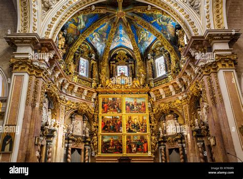 Cattedrale Di Santa Maria Di Valencia Immagini E Fotografie Stock Ad