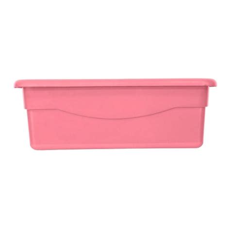 Caja Zapatera Plastictrends Chica Rosa 5 Litros Bodega Aurrera