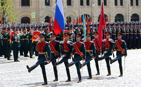 Military Parade On Red Square • President Of Russia