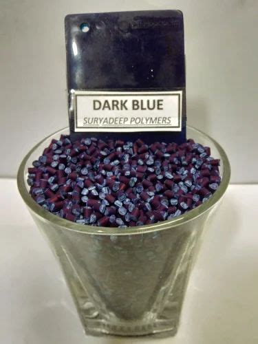 Suryadeep Polymers Granules Dark Blue Colour Masterbatch For Plastic