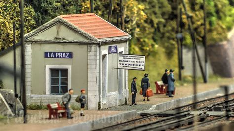 One Of The Nearly Realistic French Model Railroad Layouts Ho Scale