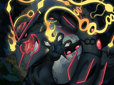 Shiny Mega Rayquaza Redraw By Delphoxite On Deviantart