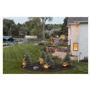 Patios Outdoor Lighting Minnetonka Lake House Landscape