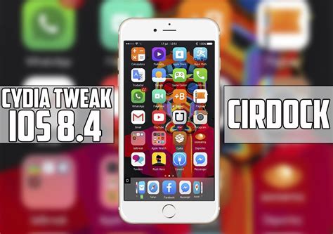 Cirdock Estupendo Dock Fuera De Serie Ios 84 Cydia Tweak Youtube