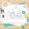 Free Printable Boo Coloring Pages | Kids Activities Blog