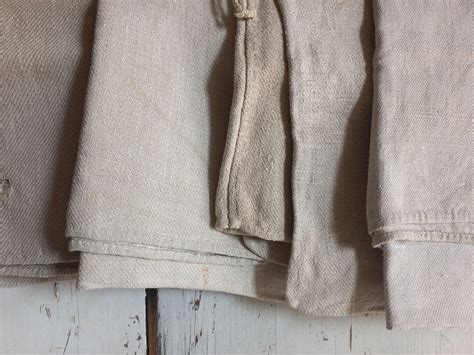 antique  farmhouse grain sack shabby chic primitive grain etsy