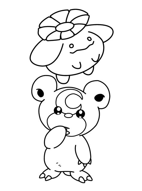 Pokemon Teddiursa Coloring Pages