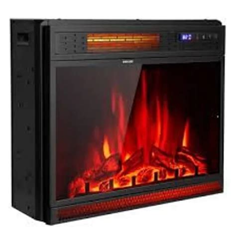 Lot Boxed Cm Electric Fireplace Wall Mounted With Remote And