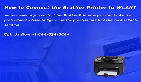 How To Connect The Brother Printer To Wlan