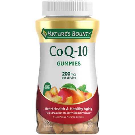 Customer Reviews: Nature’s Bounty CoQ10 Supplement, 200mg, 100 Gummies - CVS Pharmacy