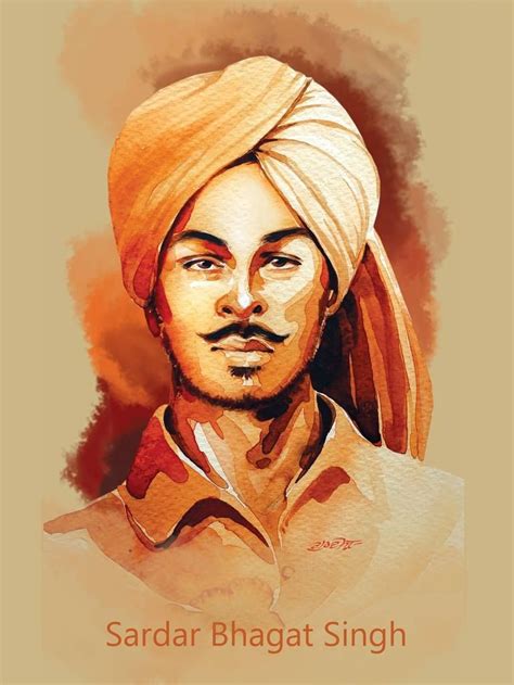 Sardar Bhagat Singh The Greatest Revolutionary Artwork In 2024