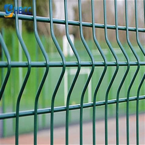 Professional Curved Profile Galvanized Steel Welded Fence Wire Fence