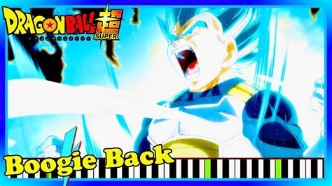 Full Boogie Back Cover Piano Dragon Ball Super Ending Youtube Music