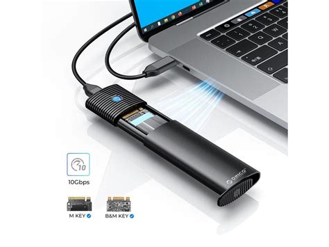 Orico Aluminum M Nvme Ssd Enclosure Tool Free Gbps Usb C Adapter