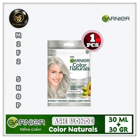 Jual Garnier Color Naturals Ultra Color Ash Blonde Pewarna Rambut