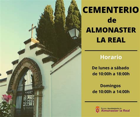 NUEVO HORARIO DE APERTURA DEL CEMENTERIO