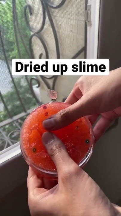 Dried Up Slime Asmr Youtube