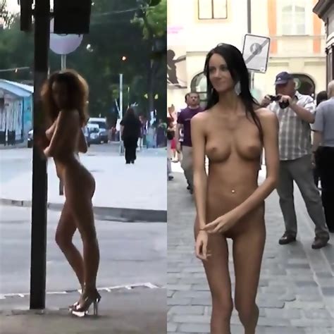 Public Nude Compilation Completely Naked