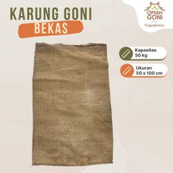 Jual KARUNG GONI BEKAS SEKALI PAKAI 50 KG Jakarta Barat SAHABAT