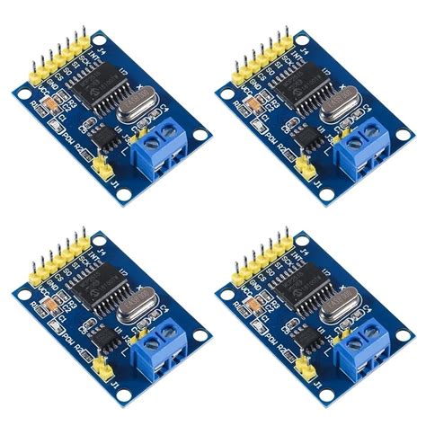 4Pcs MCP2515 CAN Bus Module TJA1050 Receiver SPI Module Compatible With