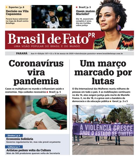 Brasil de Fato PR Edição 157 by Brasil de Fato Paraná Issuu