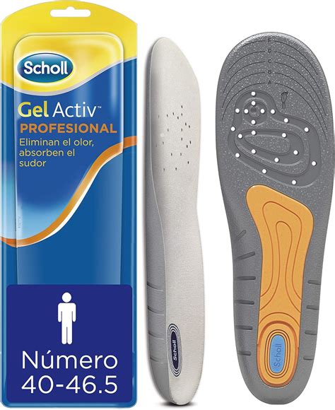 Scholl Plantillas Gel Activ Profesional Para Hombre Para Calzado