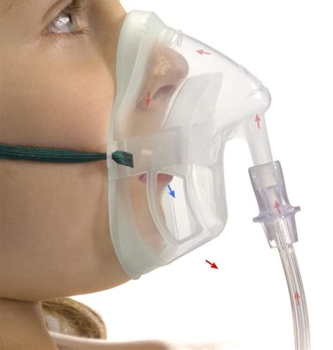 Intersurgical Adult Ecolite Medium Concentration Oxygen Mask Tube 1135015 Single Hce