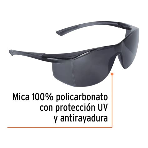 Lentes De Seguridad Grises Truper Ultralite