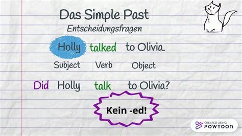 Simple Past Fragen Und Kurzantworten Youtube