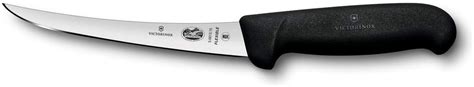 Victorinox Curved Narrow Flexible Boning Knife With Black Fibrox