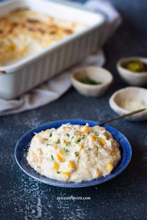 Easy Jalapeno Corn Casserole With Cream Cheese Recipe Spices N Flavors